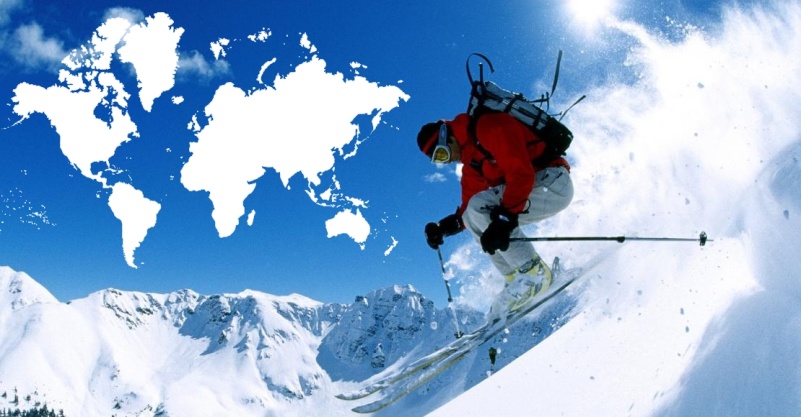 География горных лыж в Мире